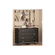 Перфектний порядок з Органайзером DXXMJ 6205H на вішалці - чорна.